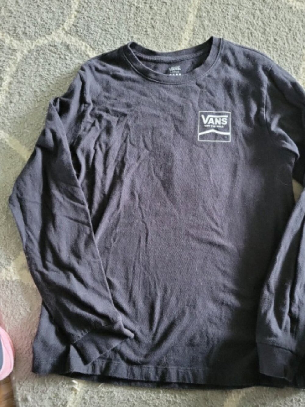 Womens size large Van's black long sleeve